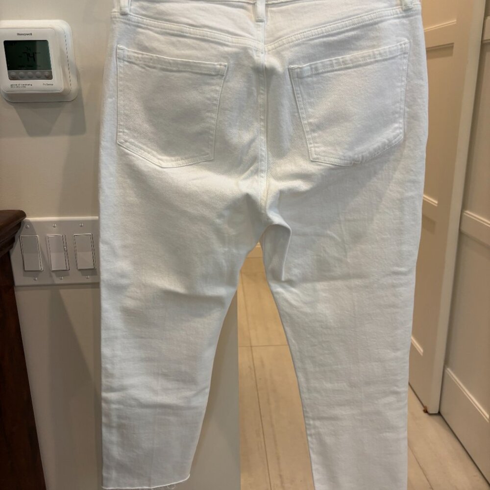 Frame Le Beau White Jeans, Sz‎ 28 - Picture 4 of 7